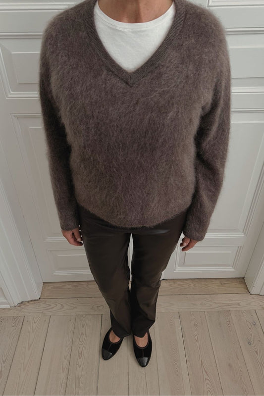 Serena Blouse - Chocolate Fudge