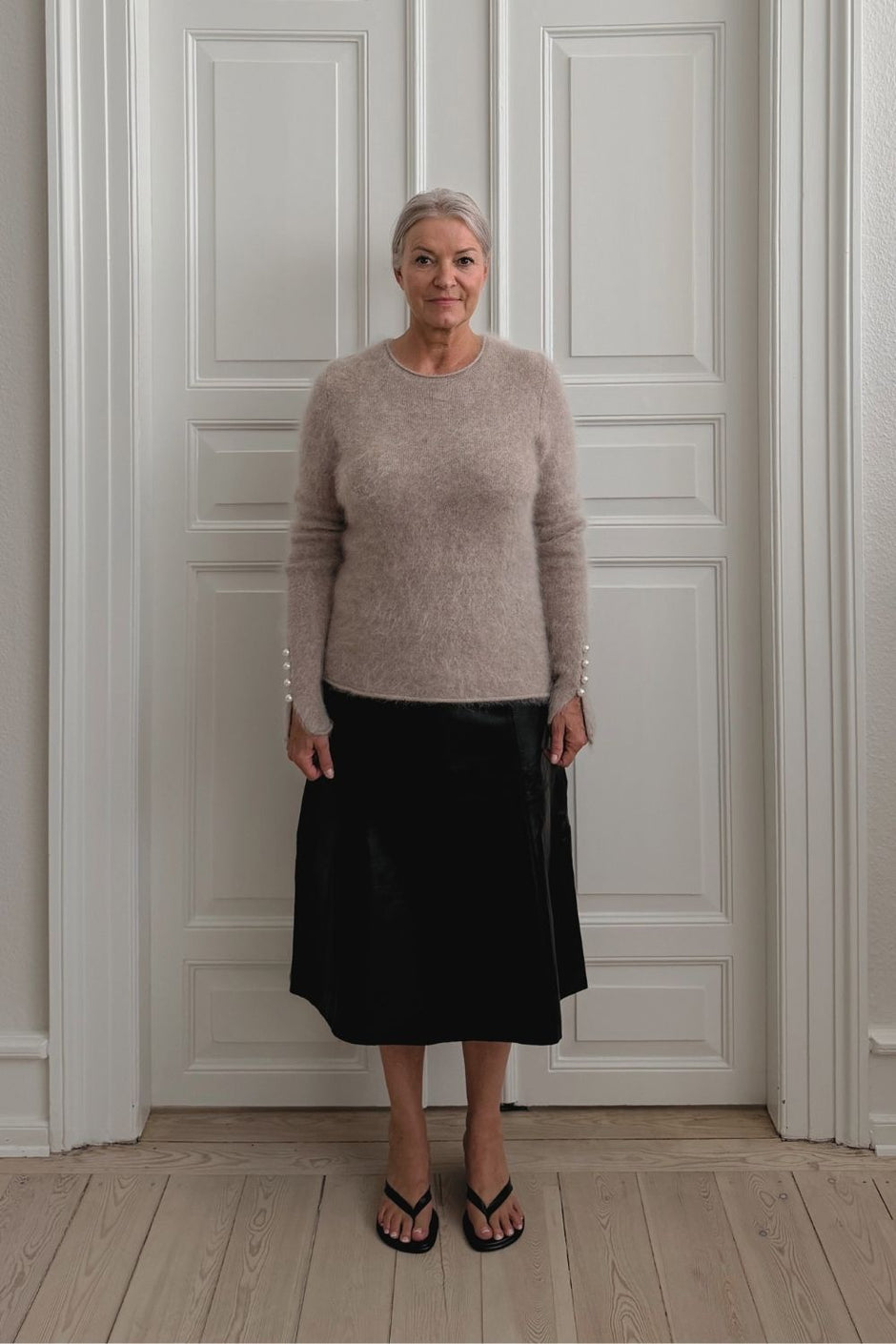 Abbelone Sweater Brushed - Mink