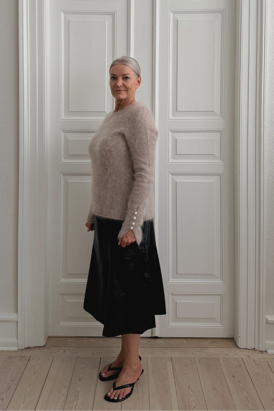 Abbelone Sweater Brushed - Mink