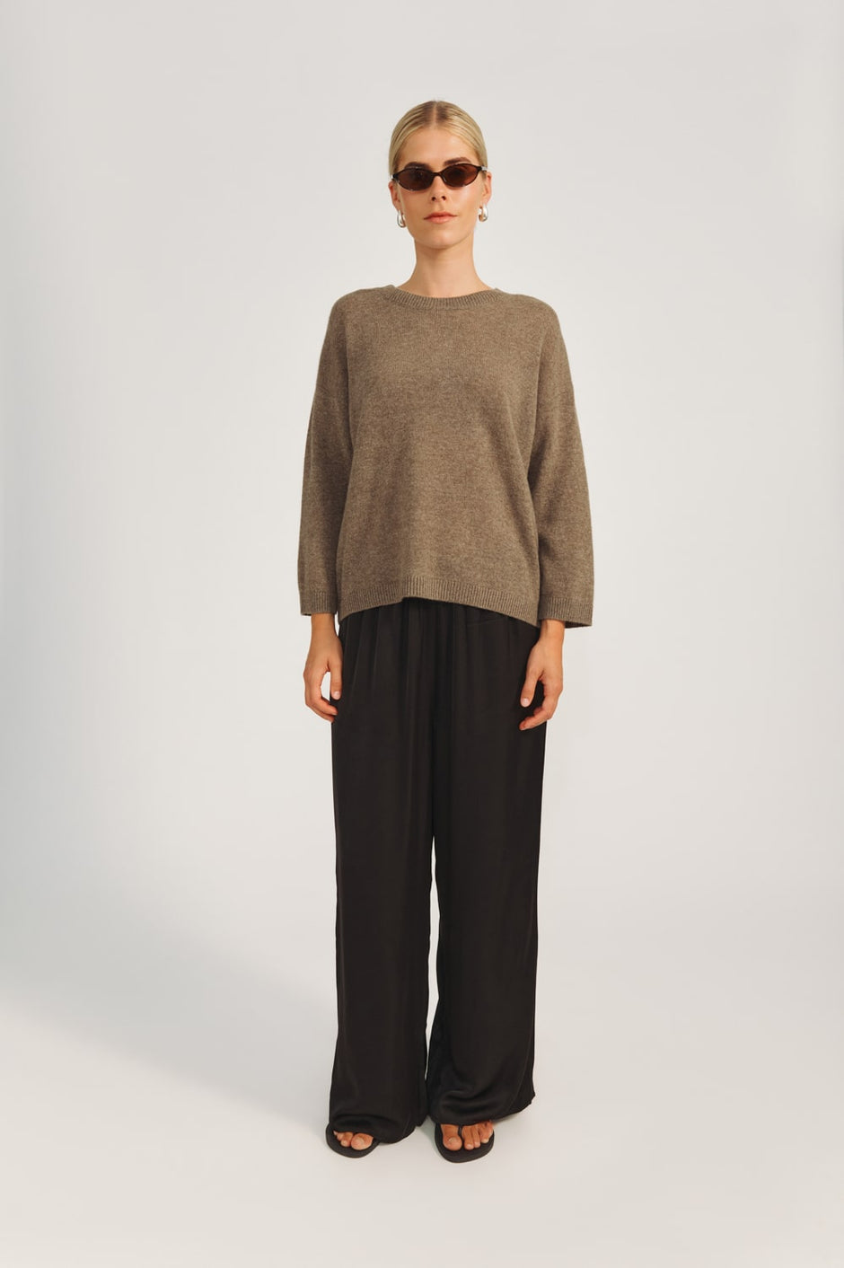 Savannah Blouse - Brownstone