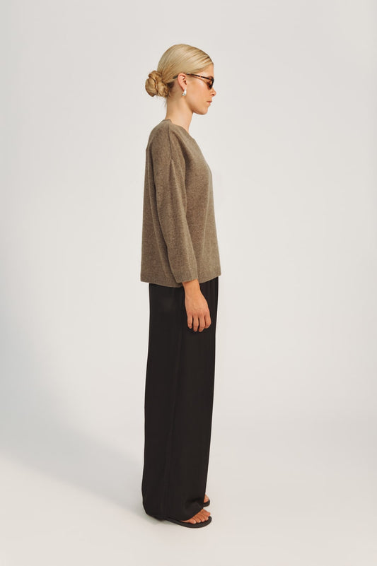 Savannah Blouse - Brownstone