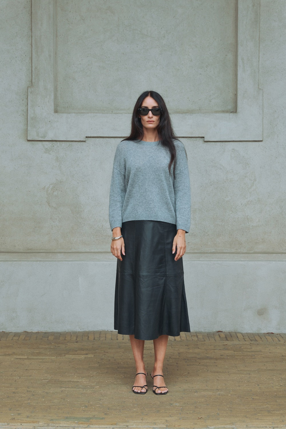 Savannah Blouse - Grey Melange