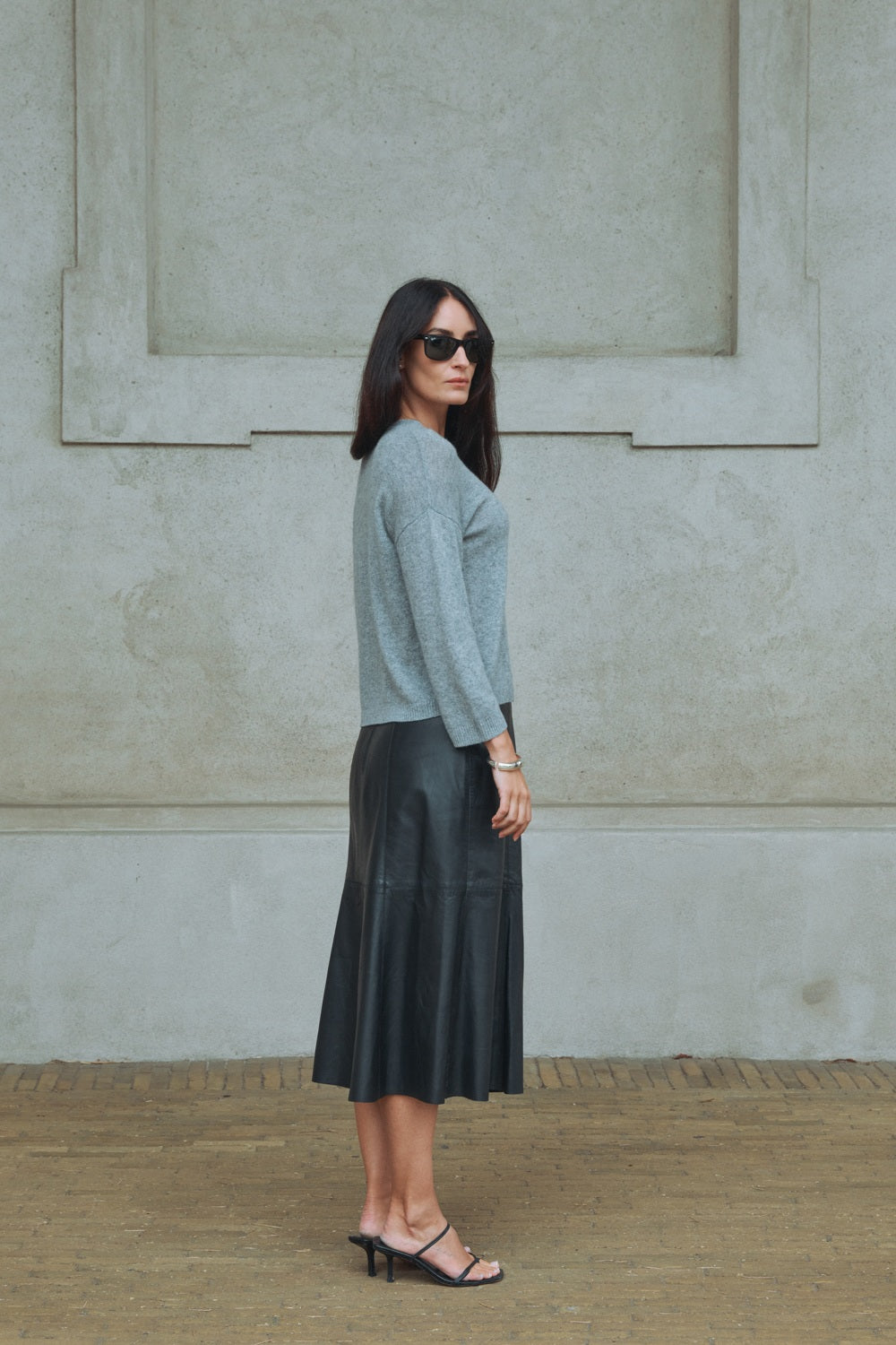 Savannah Blouse - Grey Melange