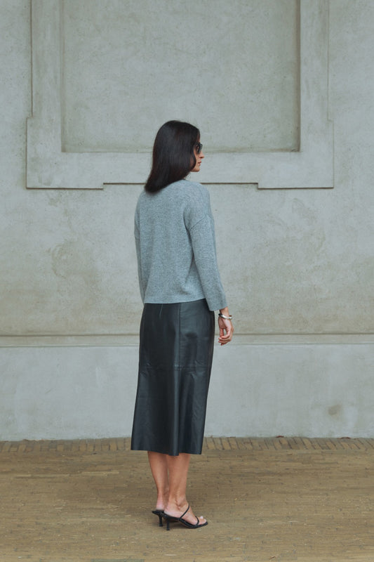 Savannah Blouse - Grey Melange