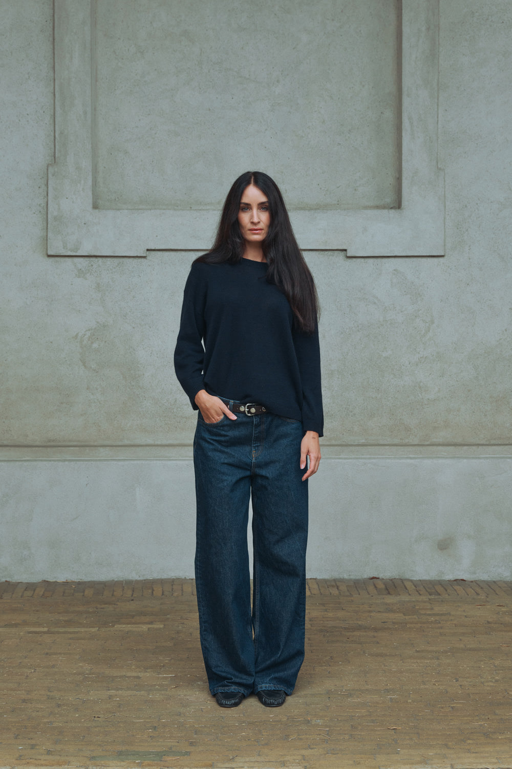 Savannah Blouse - Navy