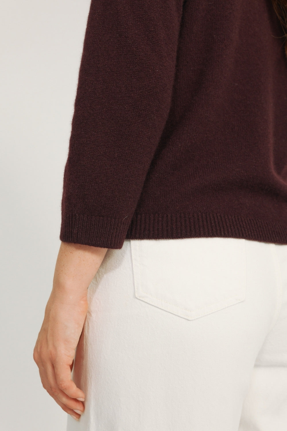 Savannah Blouse - Plum