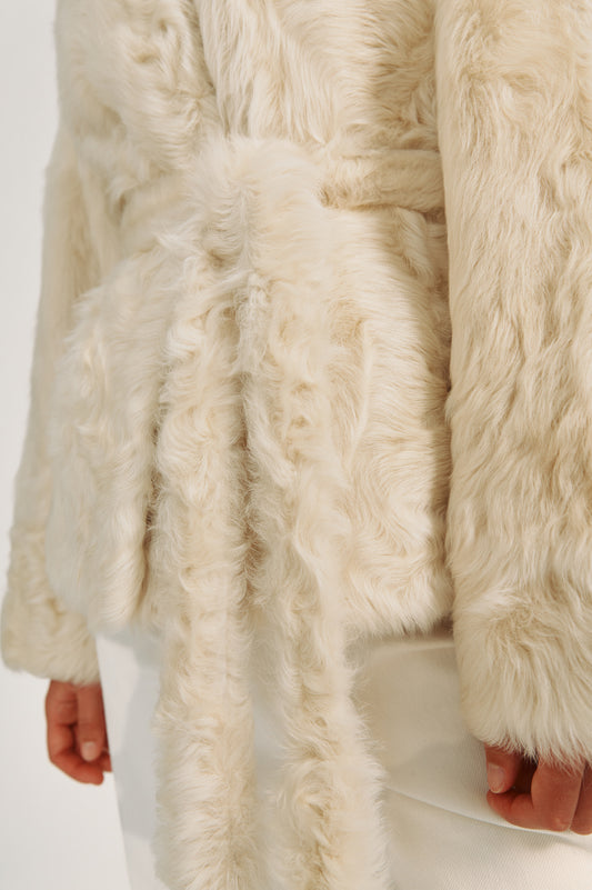 Sarah Coat - Pearl Beige