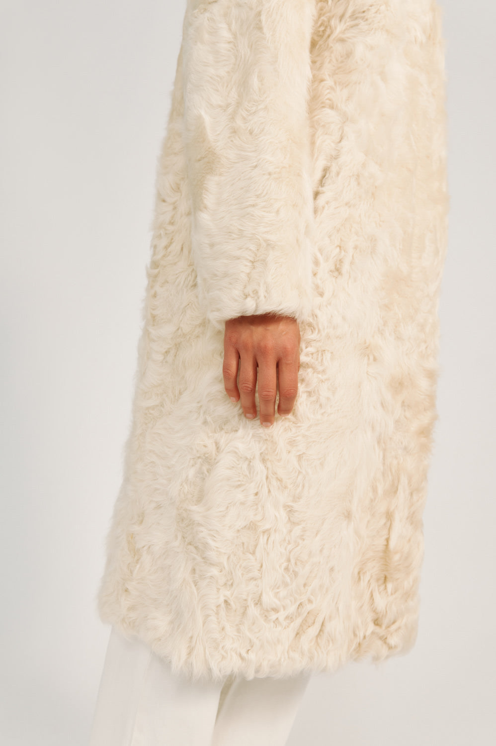Stella Coat - Pearl Beige