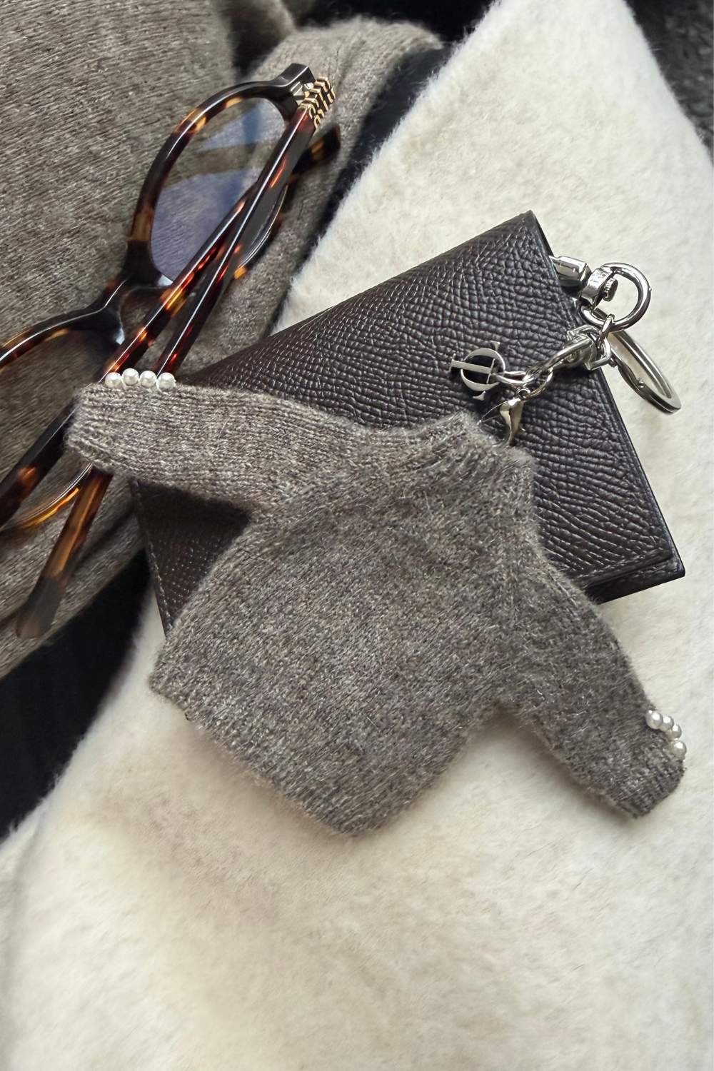 Key Chain - Brownstone