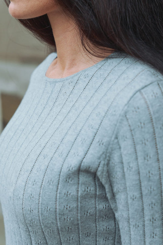 Terese Blouse - Frost Grey