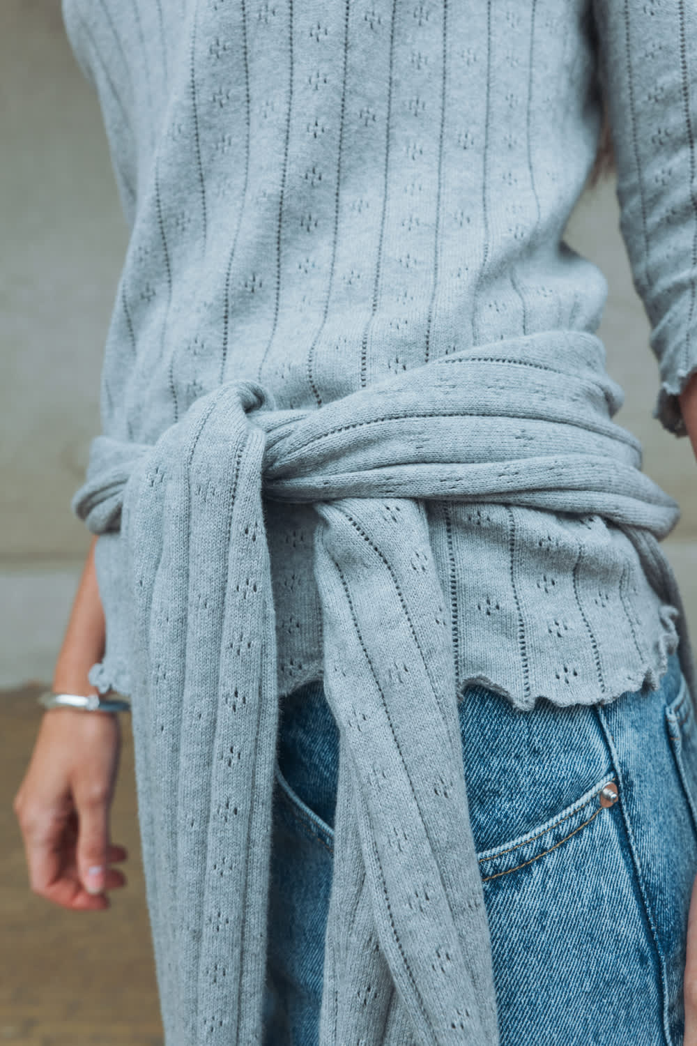 Terese Blouse - Frost Grey