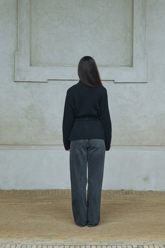 Toa Cardigan - Black