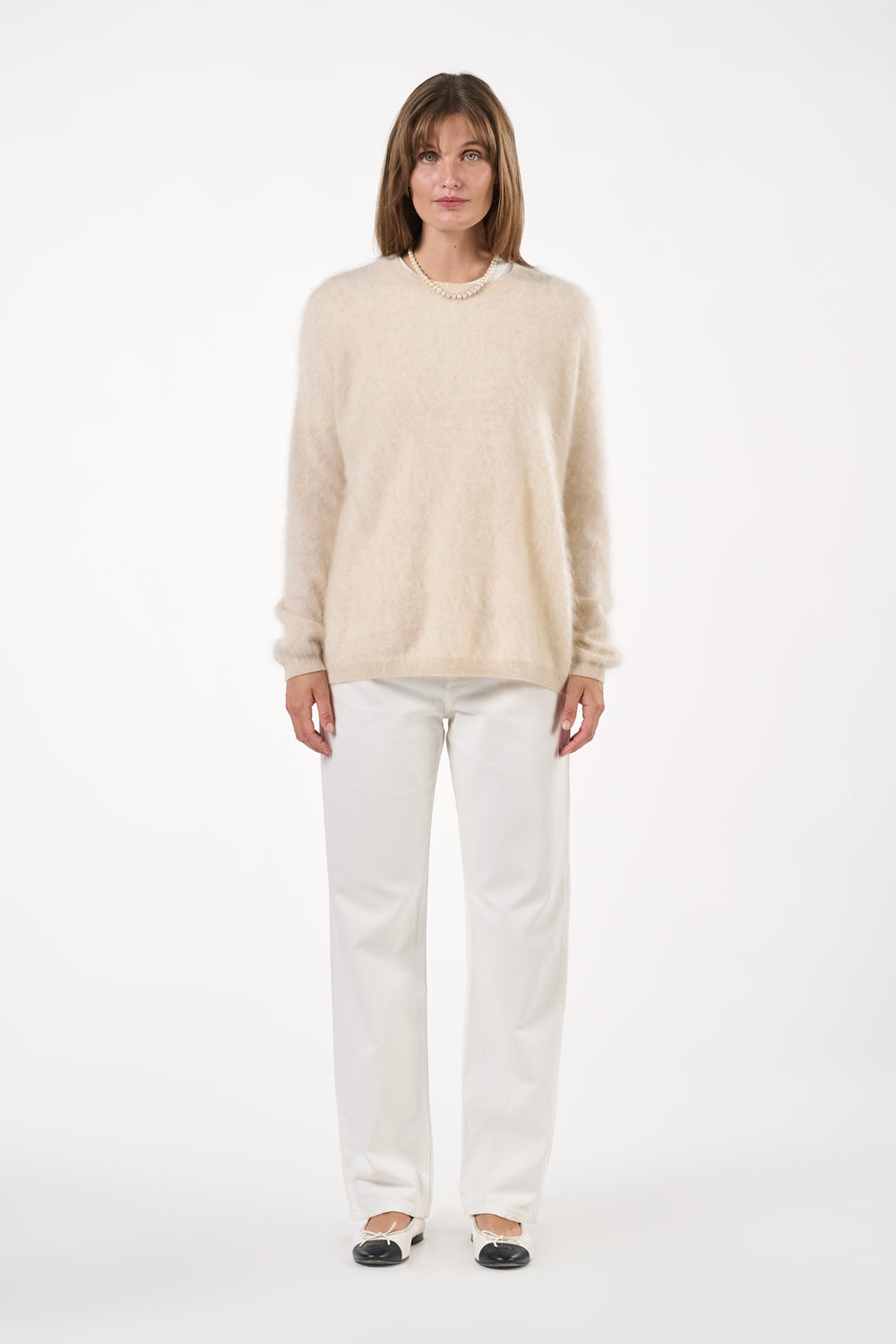 Natalina Blouse - Porcelain