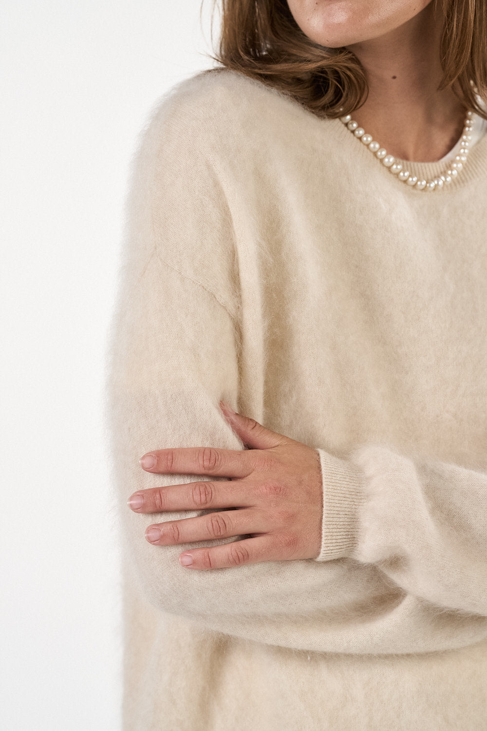 Natalina Blouse - Porcelain