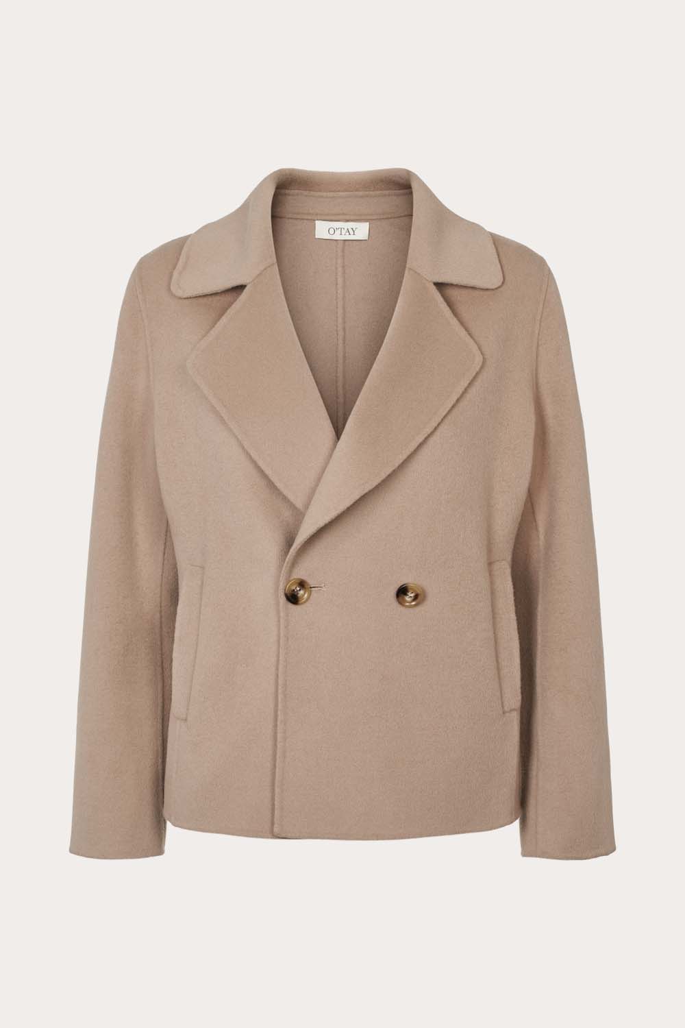 Becca Coat - Dark Sand