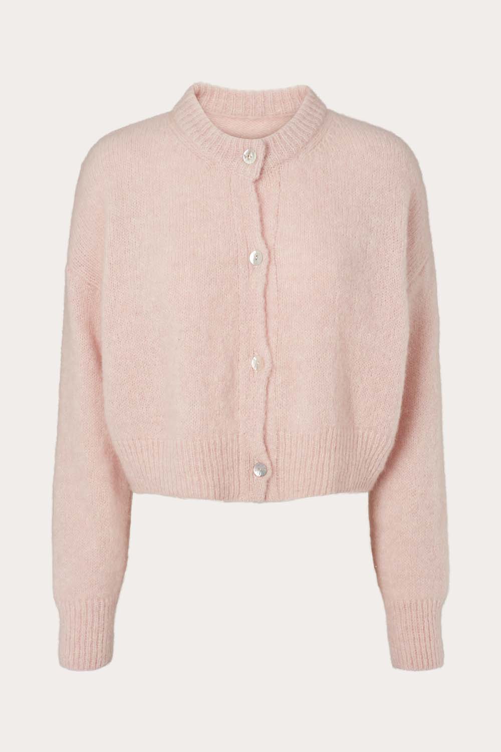 Fuzzy Cardigan - Bubblegum