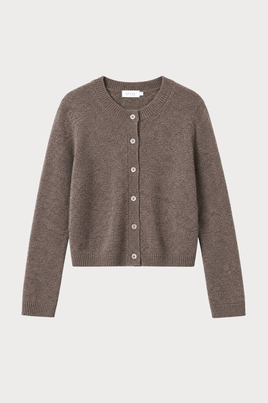 Oceania Cardigan - Dark Brown