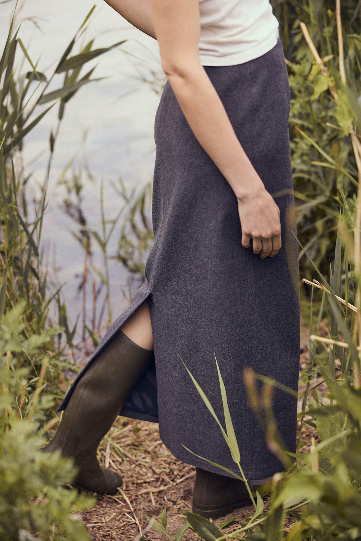 Sadie Skirt - Shadow