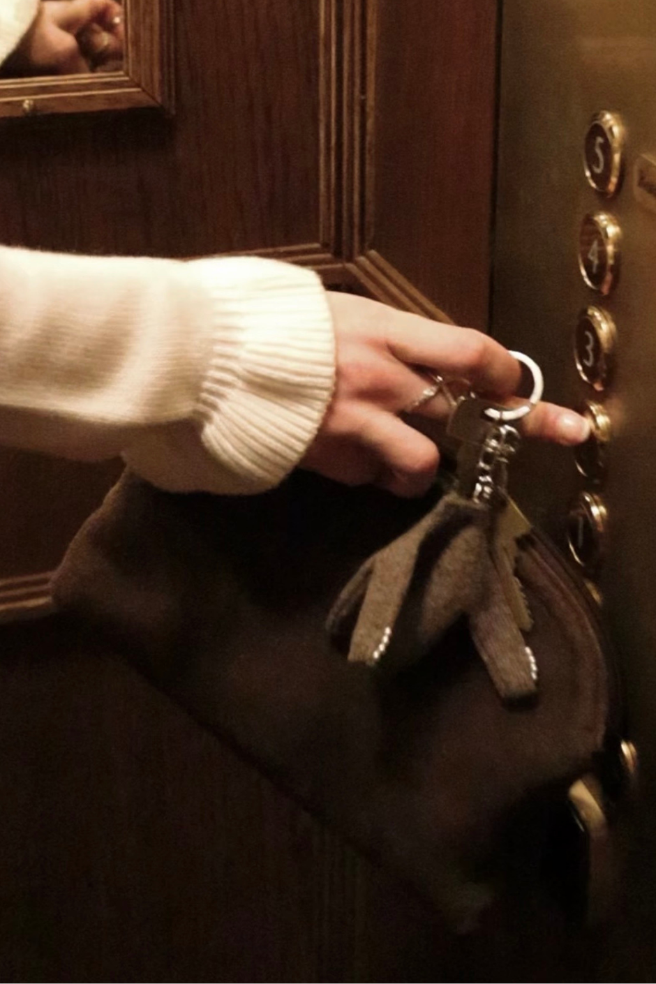 Clutch & Key Chain