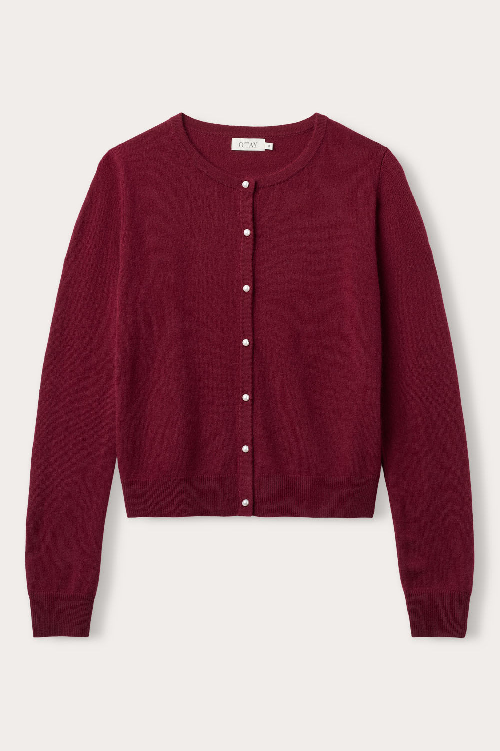 Victoria Cardigan - Bordeaux