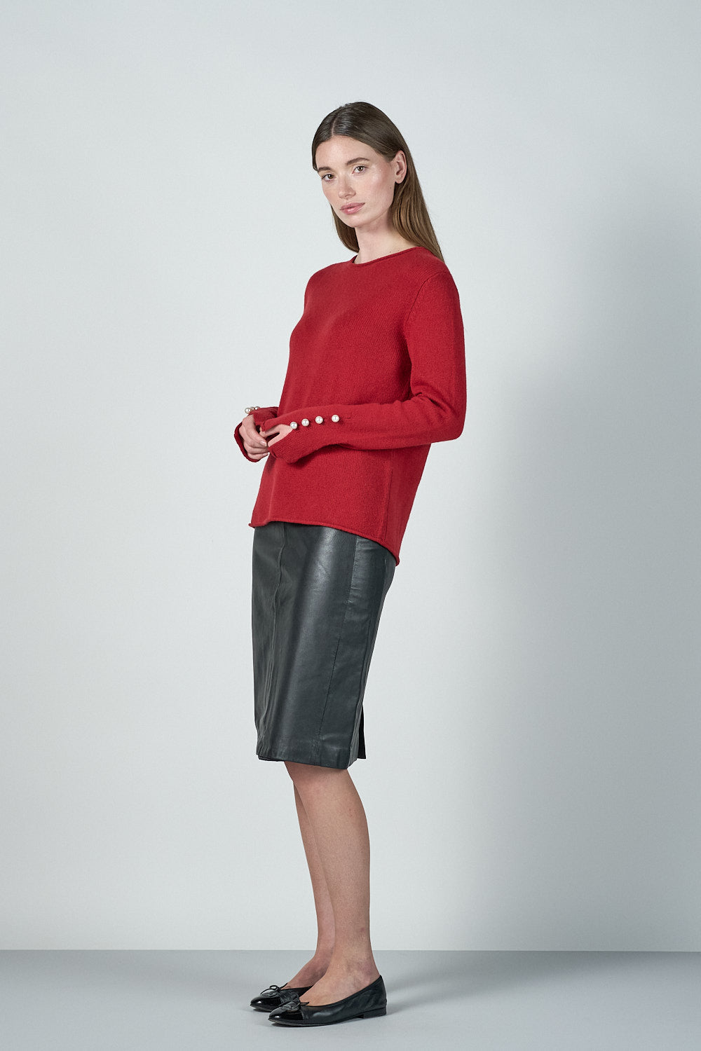 Abbelone Sweater - Red