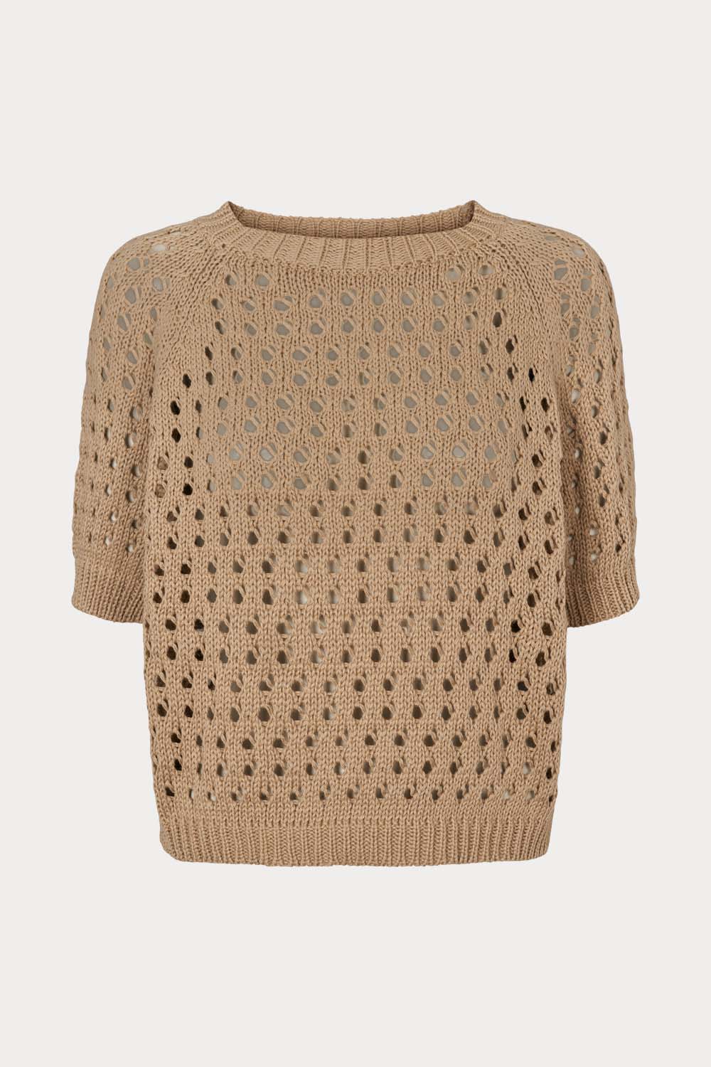 Caroline T-Shirt - Taupe