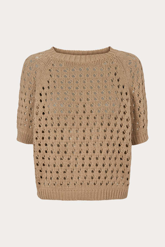 Caroline T-Shirt - Taupe