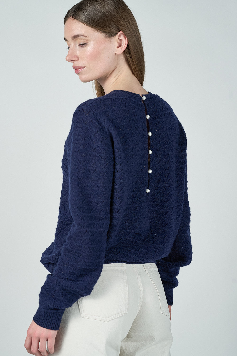 Esther Blouse - Navy