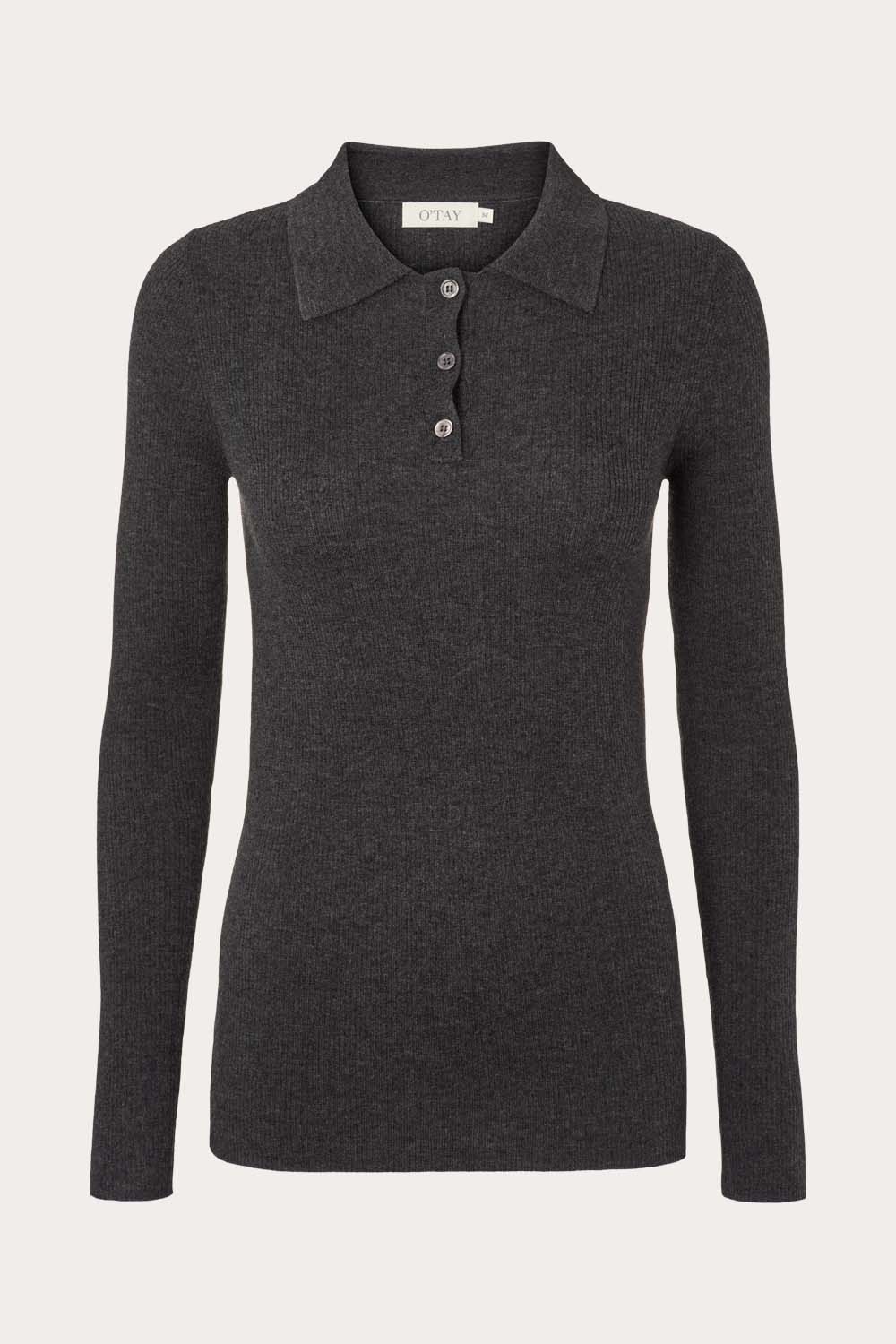 Fallon Blouse - Dark Grey