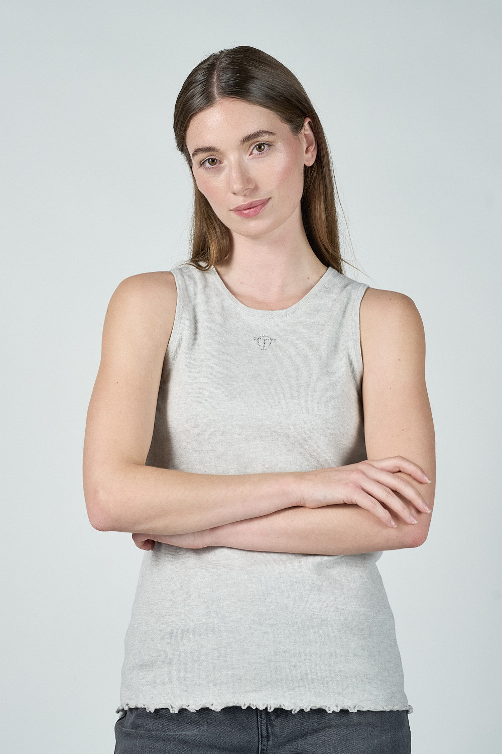 Kany Top - Light Grey