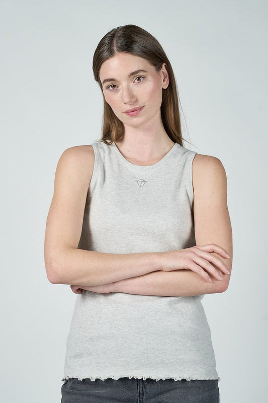 Kany Top - Light Grey