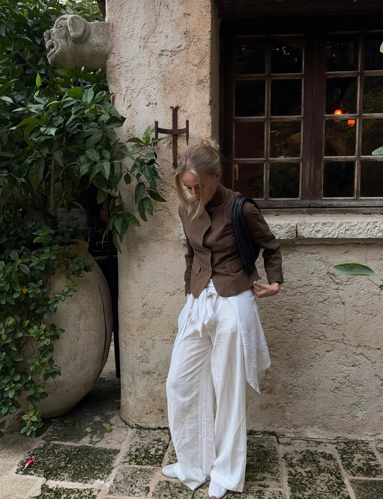 Amy Blazer Suede - Toffee  Brown