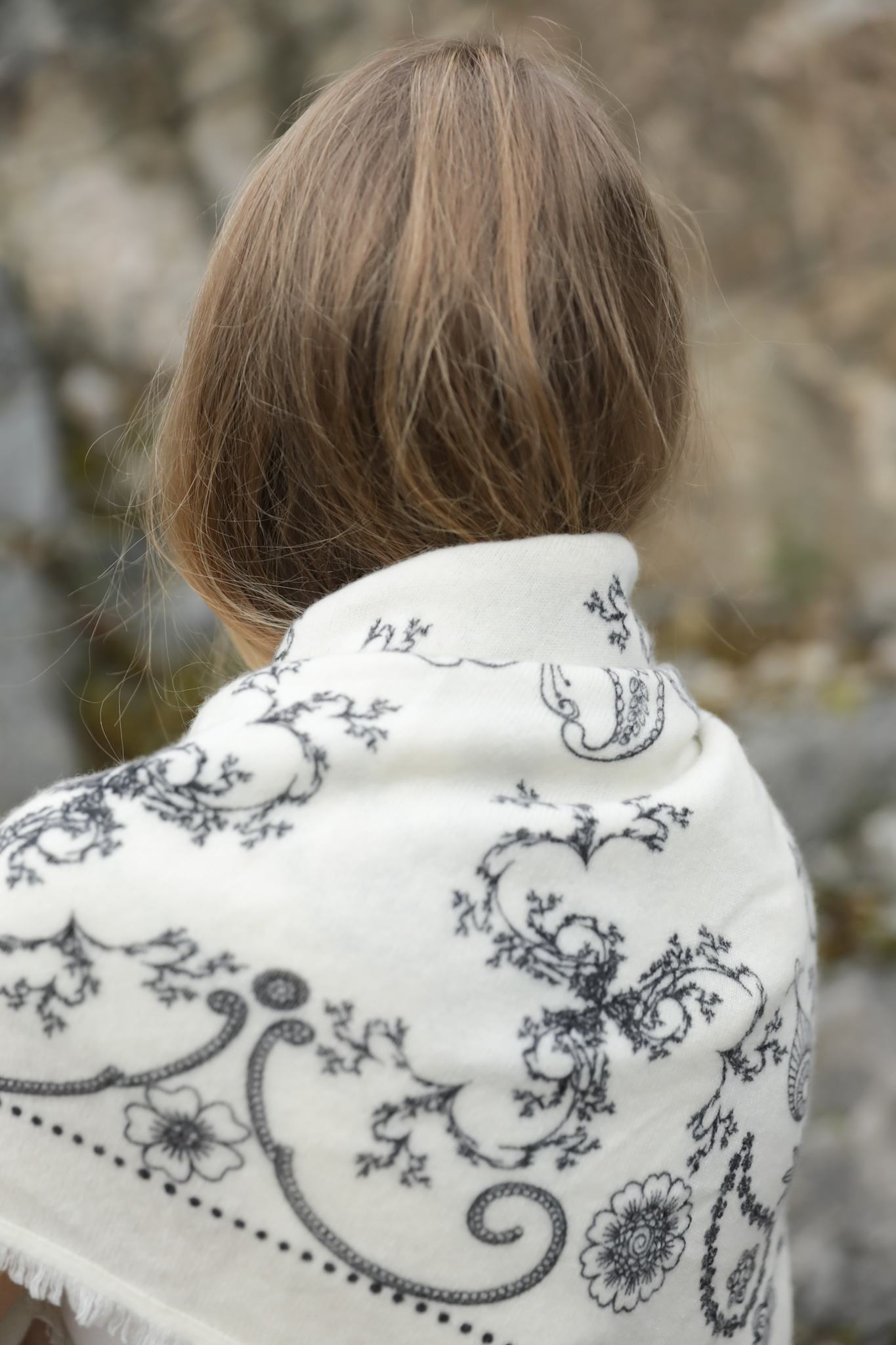 Audrey Scarf - Off White