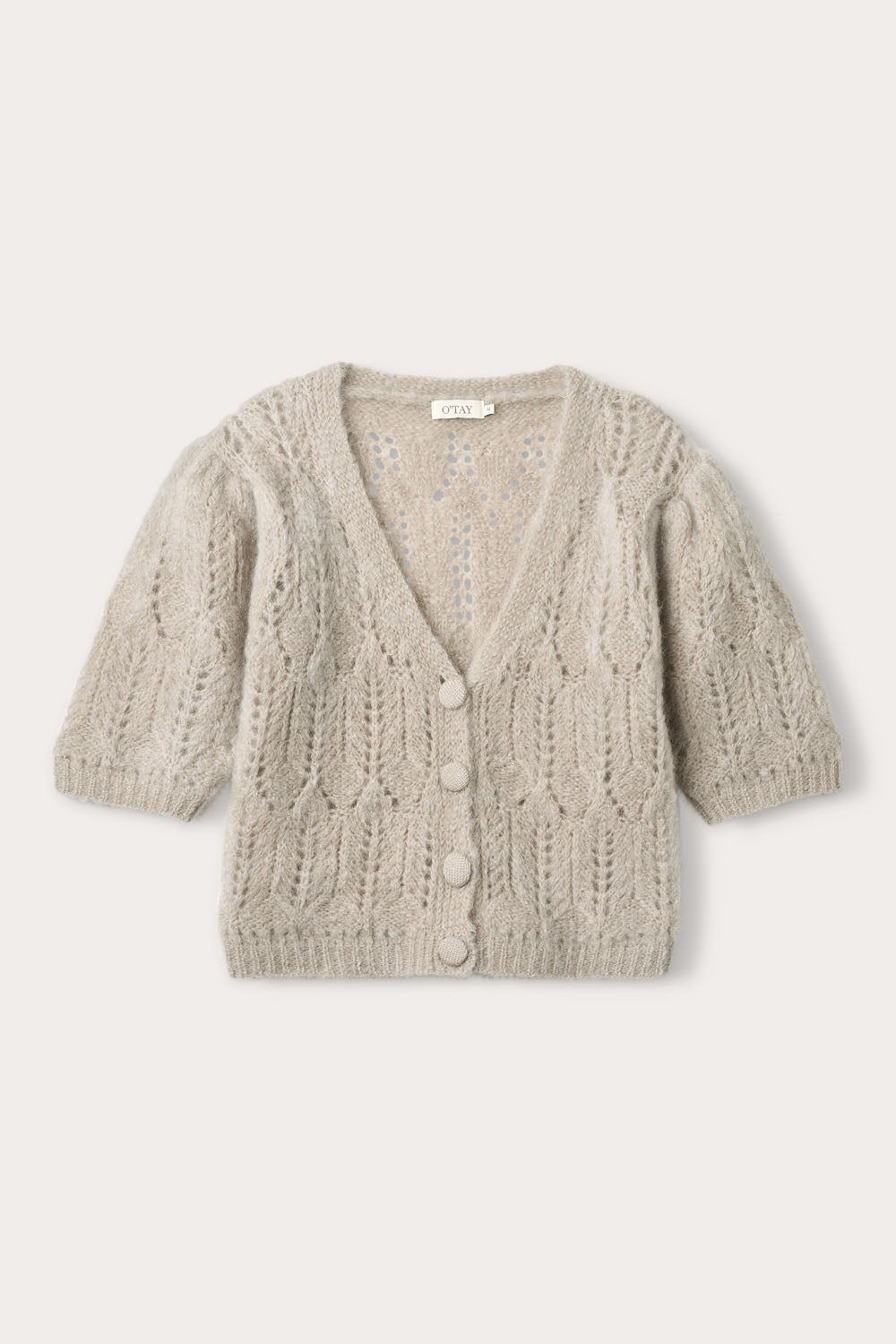 Kahlua Cardigan - Light Grey