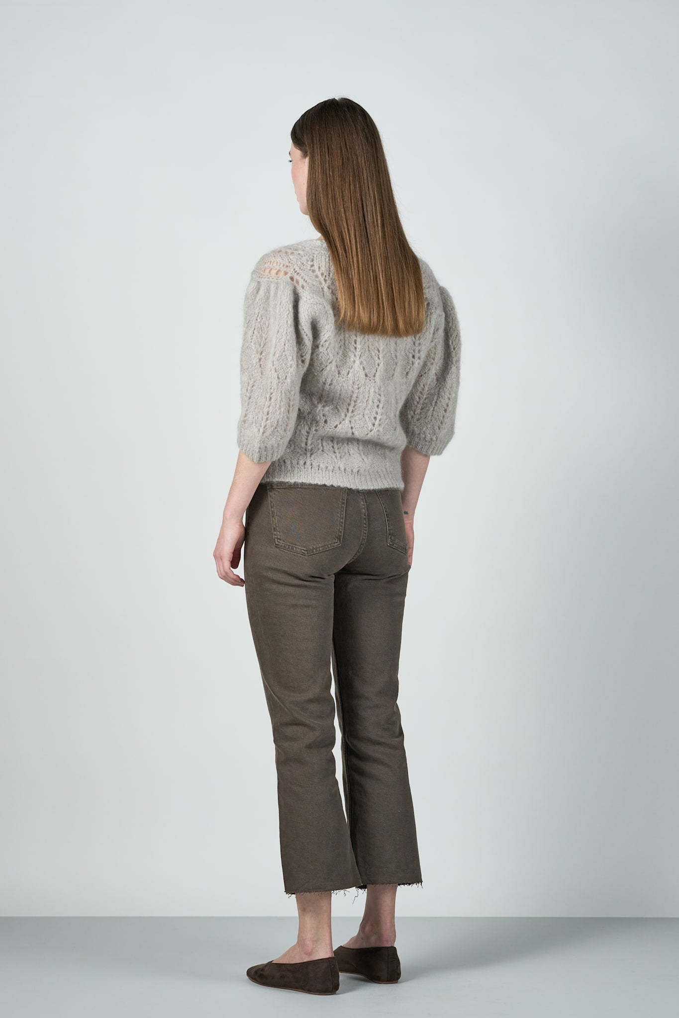 Kahlua Cardigan - Light Grey