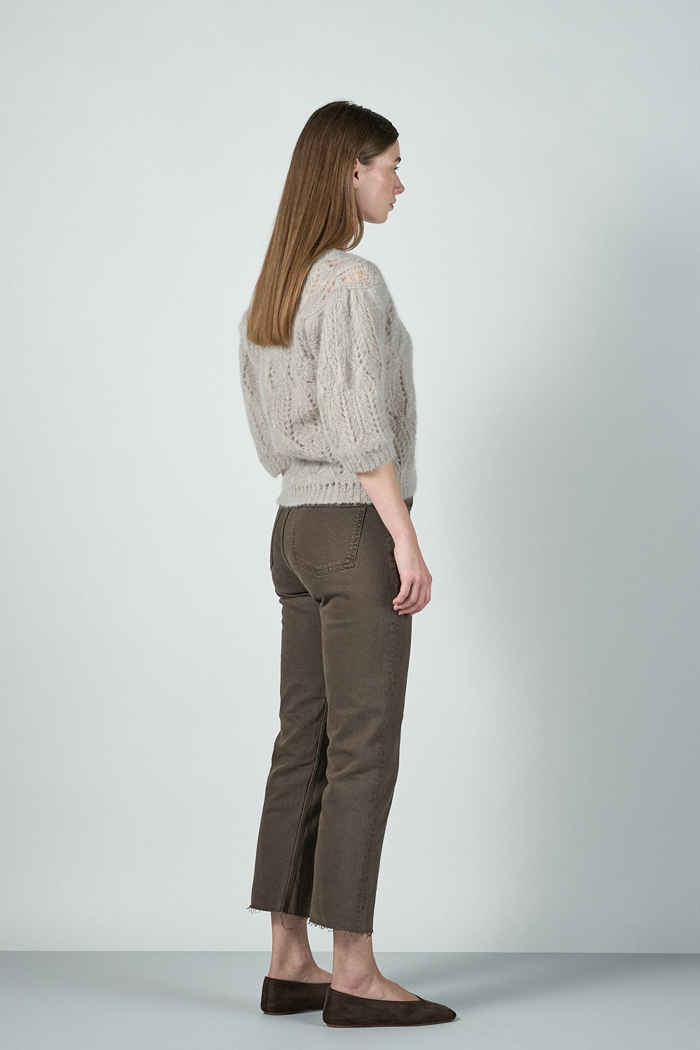 Kahlua Cardigan - Light Grey