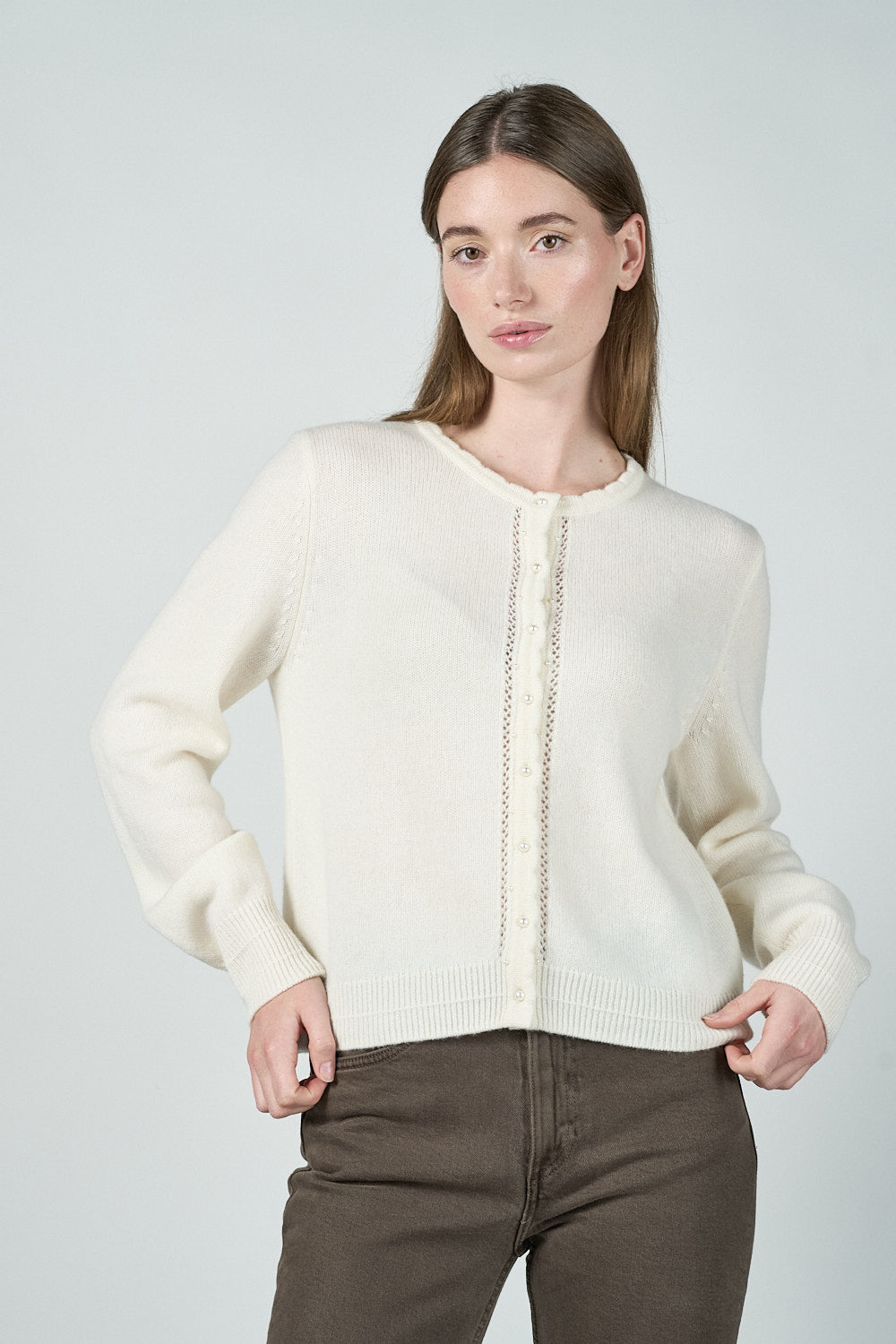 Karen Cardigan - Off White