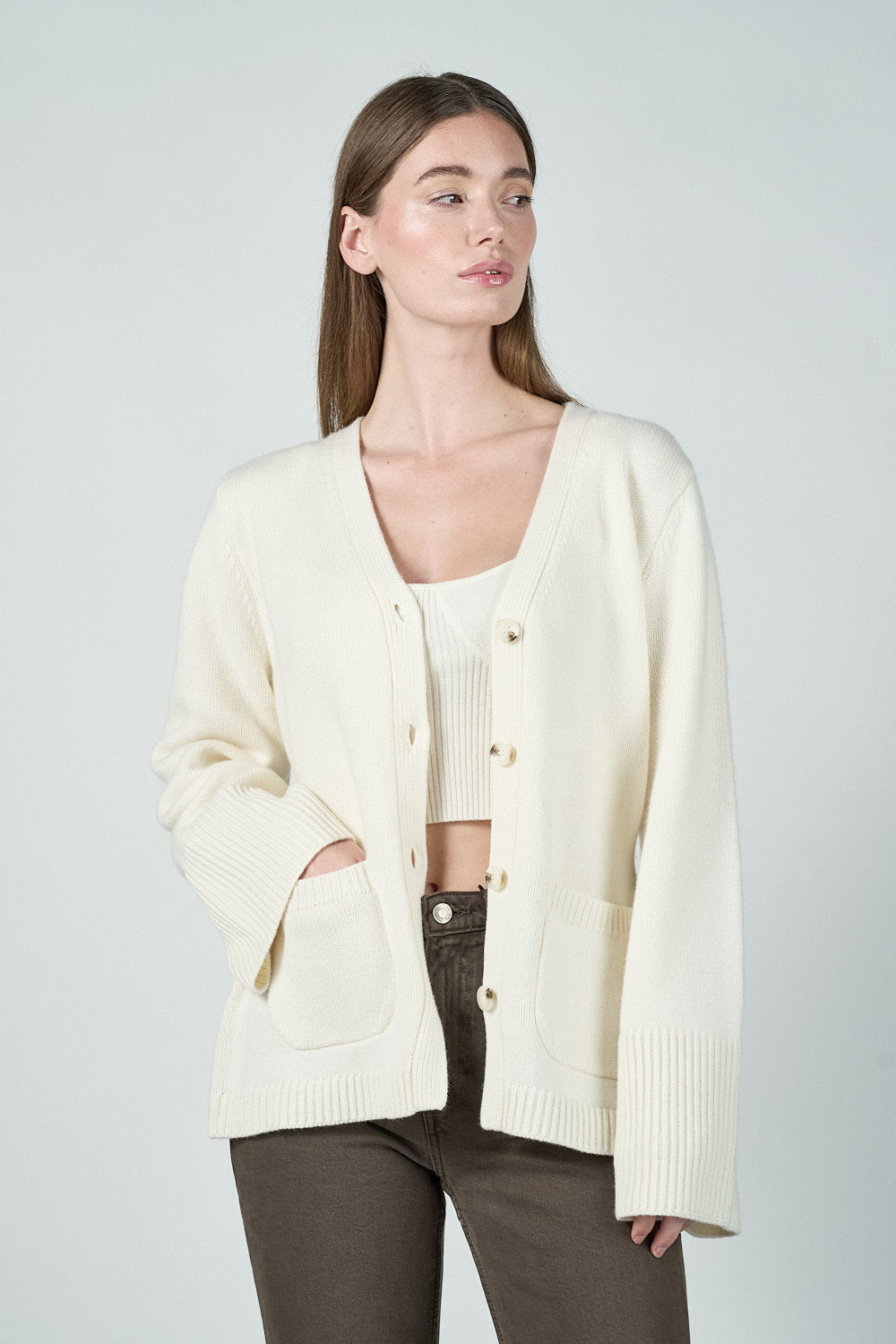 Kaitlyn Cardigan - Off White