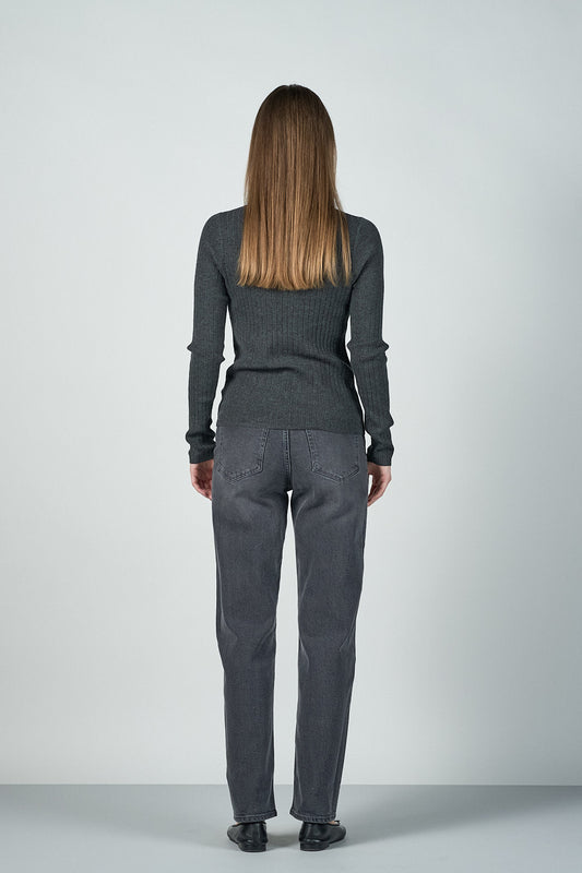 Megan Blouse - Grey