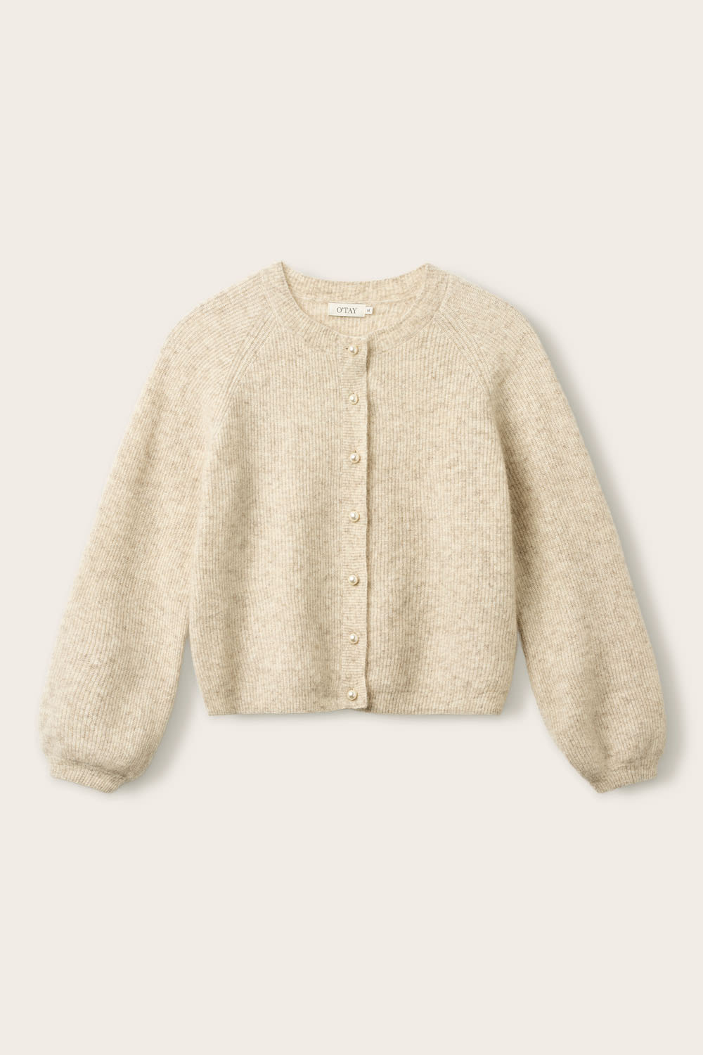 Diane Cardigan - Beige Melange