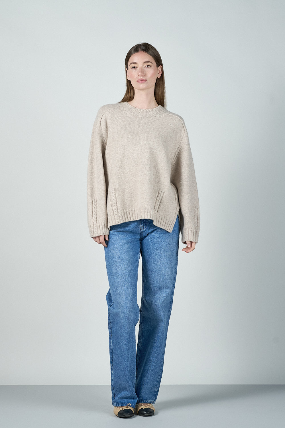 Kamille Sweater - Warm Beige