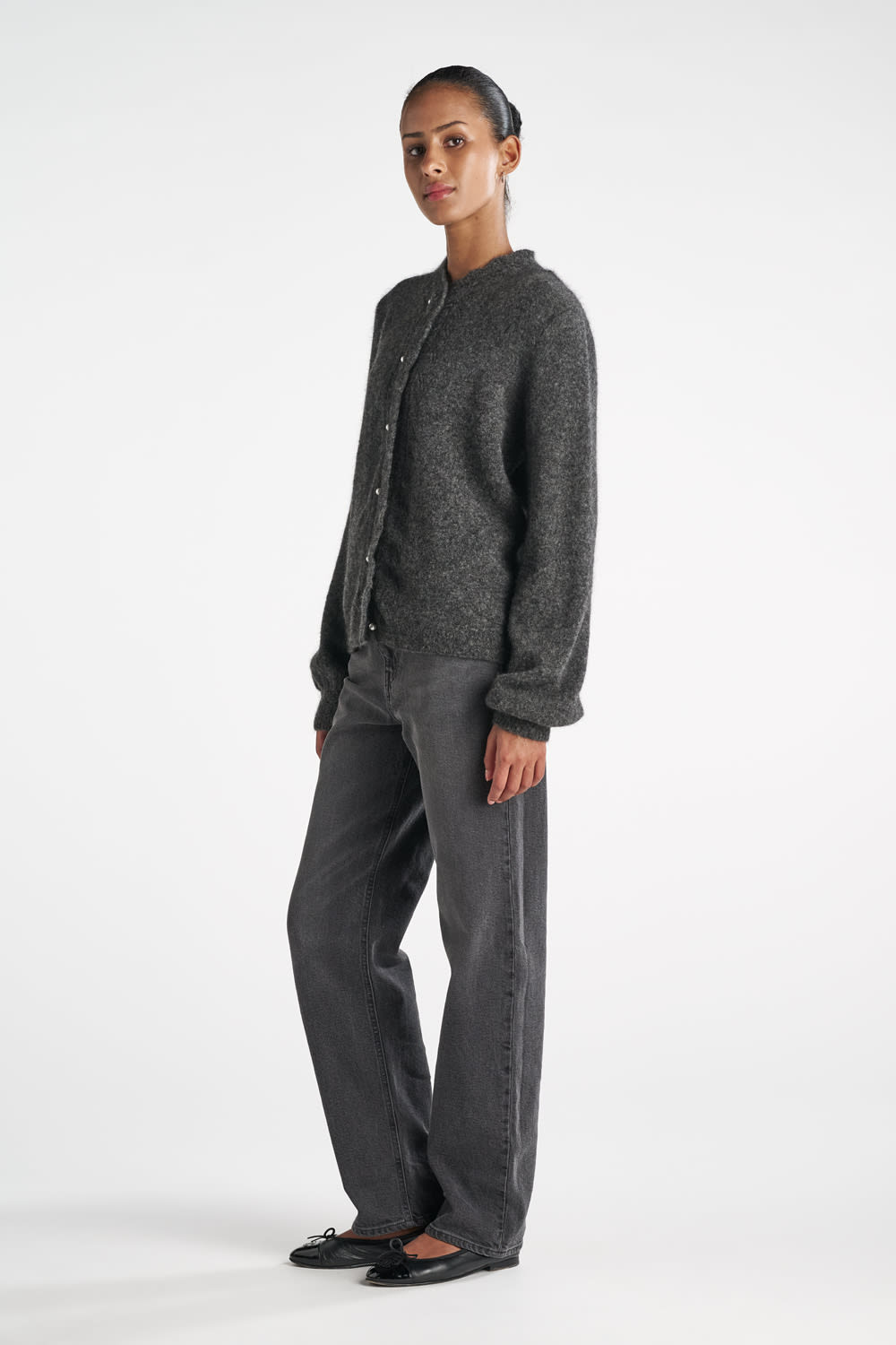 Karmen Cardigan - Charcoal