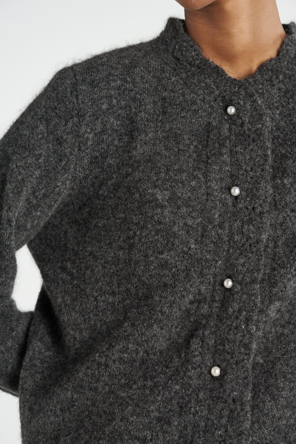 Karmen Cardigan - Charcoal