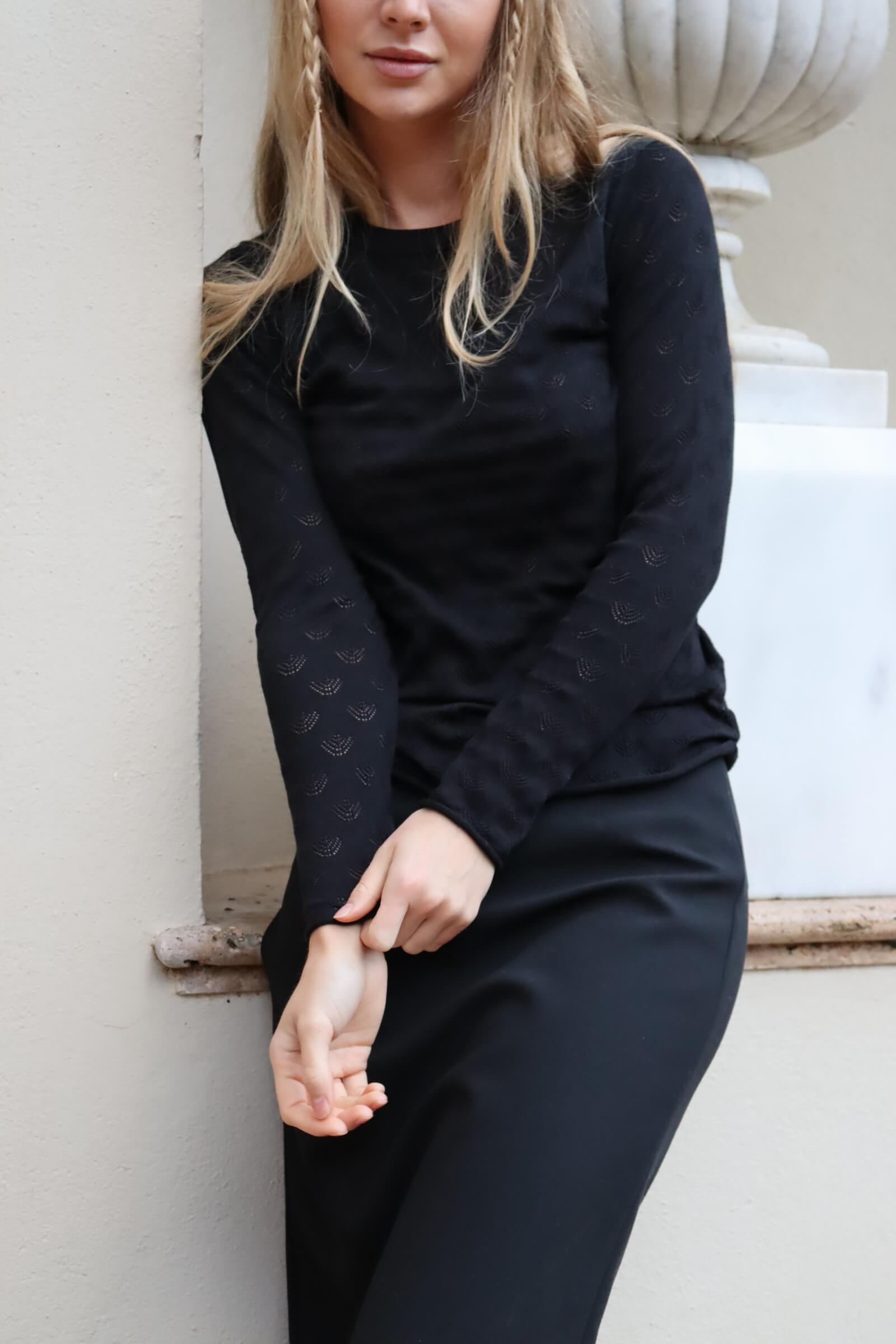O'TAY Beckie Blouse Blouses Black