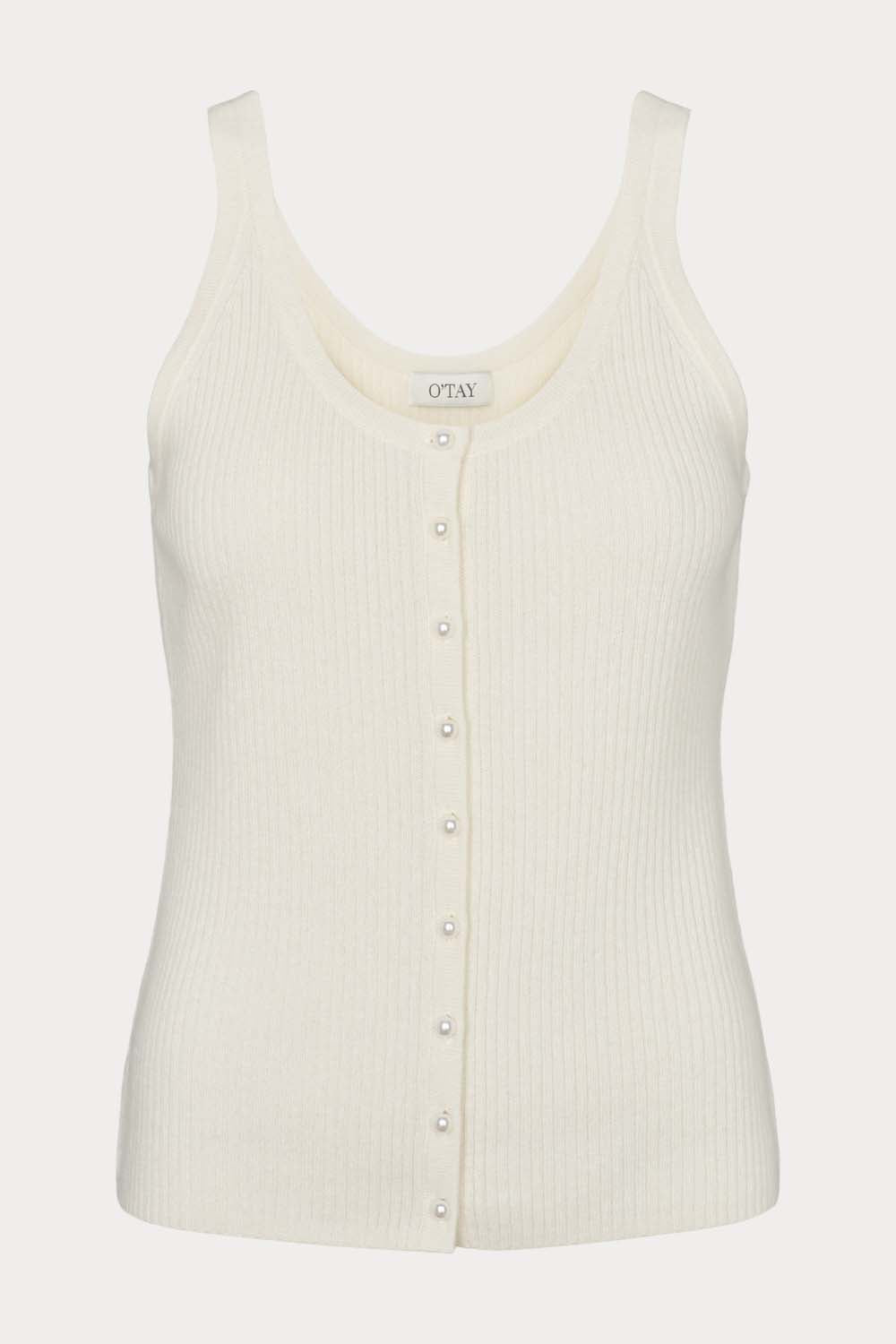O'TAY Claire Top Tops Off White